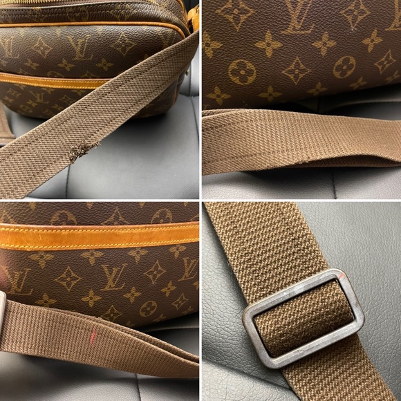 Louis Vuitton Reporter Monogram PM Canvas Crossbody Bag - Picture 12 of 16